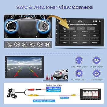 ANDROID - TAKA-RED Amazon.com: 8 Core [4GB+64GB] Single Din Touchscreen Radio